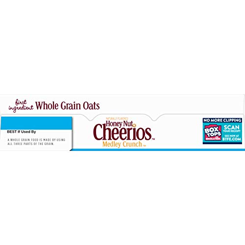 Image of Honey Nut Cheerios Medley Crunch, Cereal with Oats, 20.9 oz
