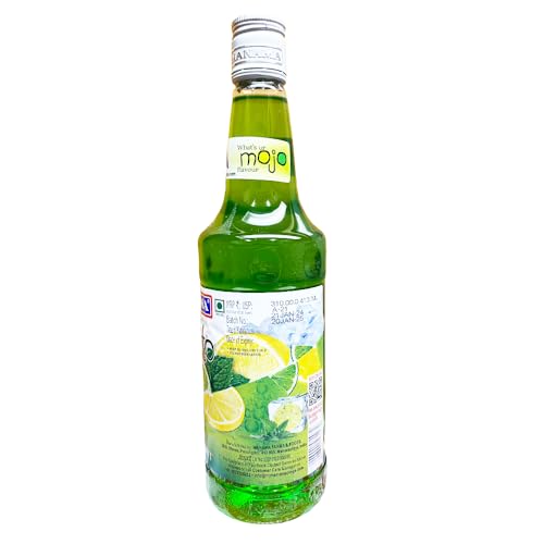 Image of Manama Lime and Mint Mojito Syrup | Mixer for Mocktails, Cocktails, Drinks, Juices, Beverages | Non Alcoholic Mix 750ML Bottle