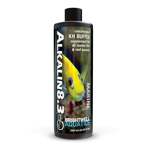 Brightwell Aquatics - Alkalin8.3 Concentrated KH Buffer Supplement - for All Marine Fish and Reef...