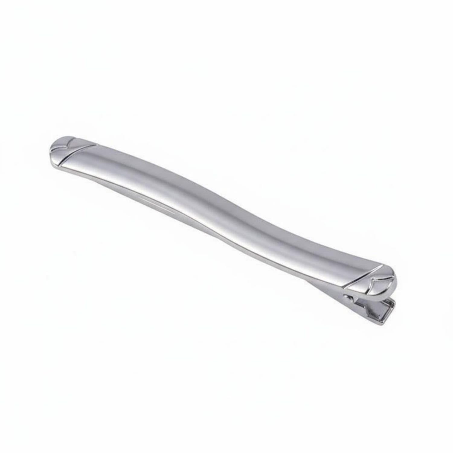 URJIX™ Polished Finish Business Tie Clip Secure Hold Copper Silver | Secure Fastening Unique Designs Versatile Professional Presentation Copper Silver-image-44