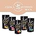 Ashka Premium - Doypack 75g - Two Apples/The Double Crunch/Double Apples Shisha Flavour Hookah Taste - taba-co Free nicot-ine Free Aroma Hookah Flavour narghilea