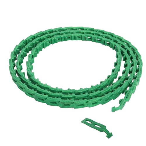 Image of 5FT Power Twist V Belt 3 /8-inch x 5 Feet Z Type, Industrial Rubber Adjustable Link Drive V-Belts for Lathes, Drill Press, Table Saws, Tractor Starter,3L Profile Green