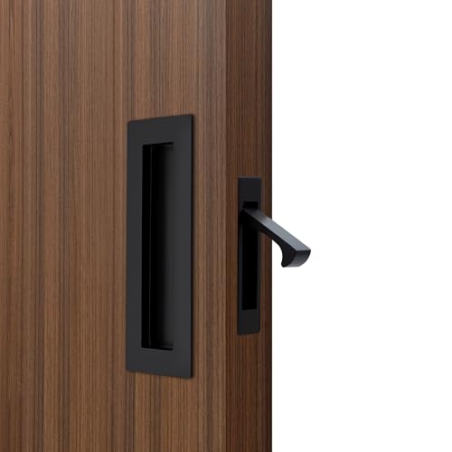Dontay sliding pocket door handles image