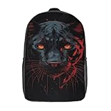 Photo Gallery zhiviq black red panther ragazzi ragazze zaino da viaggio stampato in 3d con tasca laterale a rete wildlife zainetto scolastico per bambini studenti delle scuole elementari e medie 17inch Photo Gallery zhiviq black red panther ragazzi ragazze zaino da viaggio stampato in 3d con tasca laterale a rete wildlife zainetto scolastico per bambini studenti delle scuole elementari e medie 17inch