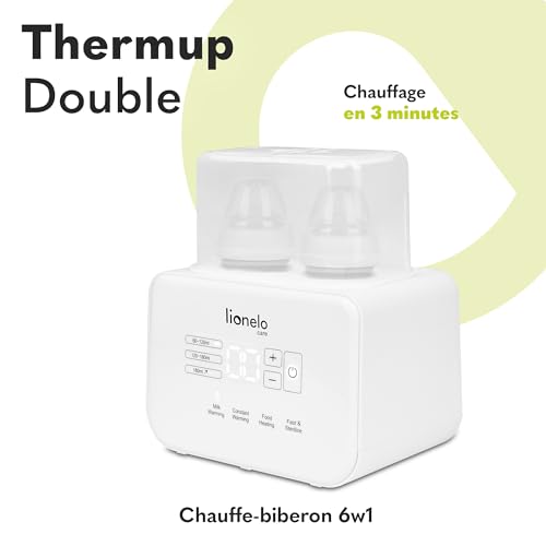 Chauffe-biberon double THERMUP pour deux bouteilles simultanément