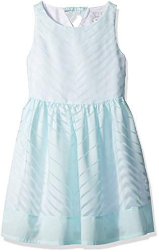 Gymboree Girls' Big Mint Chevron Dress