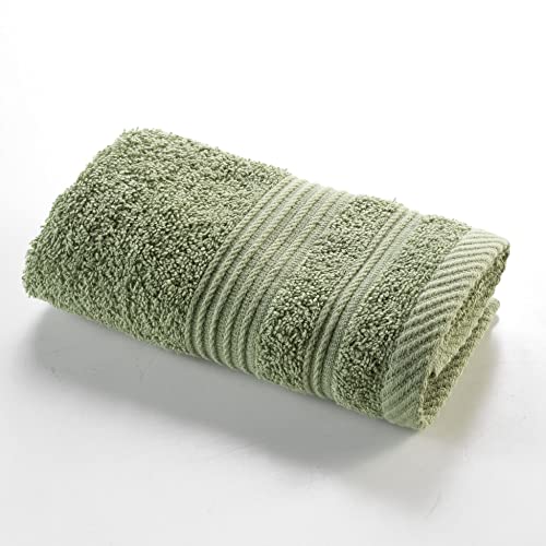 Douceur d'Intérieur Suavidad Interior, Toalla Invite 30 x 50 Cm Fougere, 100% Algodón, Ternura