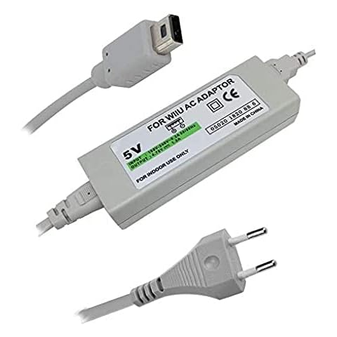 Cargador de pared de adaptador de fuente de alimentación de CA para Wii U Gamepad de WICAREYO Cover
