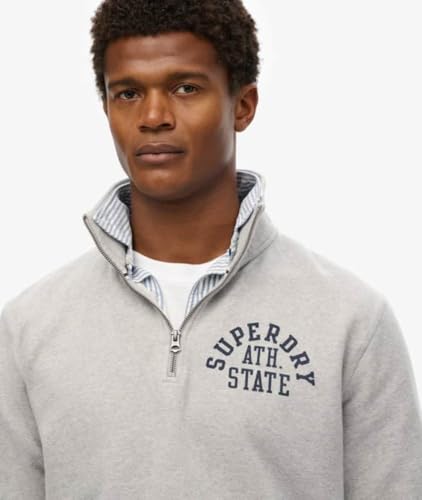 Sweat shirt Superdry Sweatshirt à col zippé Athletic Essentials EU - vue 5