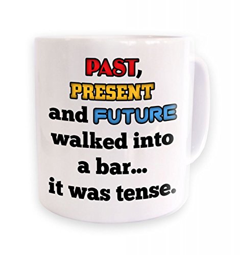 Image of Past, Present And Future Walk Into A Bar - Mug
