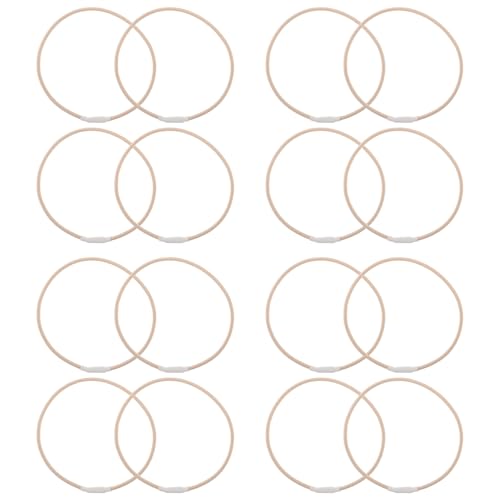 Parliky 12 Pezzi Elastici Antivibrazione per Microfono Condensatore Anelli in Gomma Resistenti per Supporto Shock Mount Bande Elastiche Sostitutive per Riduzione Rumore e Stabilità Audio