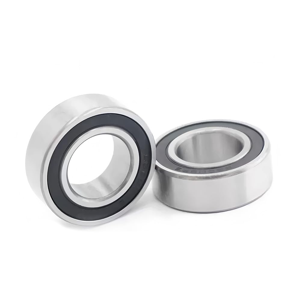 1 pieza 3919-2RS/2RZ Rodamientos de bolas de contacto angular de pared fina 95 mm x 130 mm x 26 mm, peso ligero, diseño económico, rodamiento suave para dispositivos mecánicos compactos, junta de goma