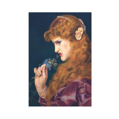 Impression sur toile Frederick Sandys pour habiller un mur vide avec art esthétique 30x45