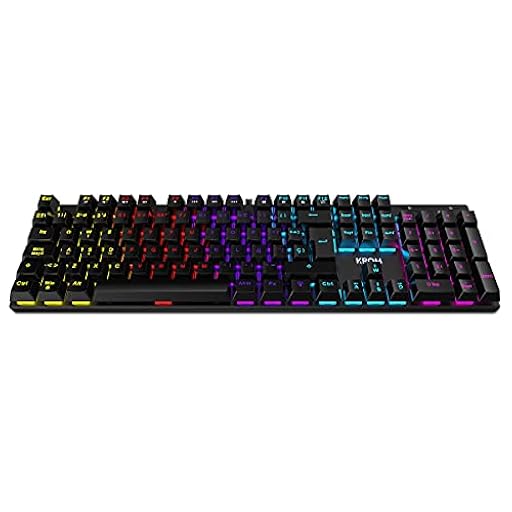 KROM KASIC – Teclado mecánico Gaming RGB con switches Rojos, Layout español, retroiluminación Rainbow, 25 Teclas Anti-ghosting y 12 Multimedia, Modo Juego, conexión USB – Negro | Ya disponible en tu tienda friki favorita! En mundofriki.es! KROM KASIC – Teclado mecánico Gaming RGB con switches Rojos, Layout español, retroiluminación Rainbow, 25 Teclas Anti-ghosting y 12 Multimedia, Modo Juego, conexión USB – Negro | Ya disponible en tu tienda friki favorita! En mundofriki.es!