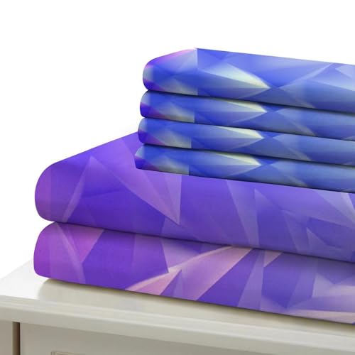 Housse de couette 200x200cm empreinte animale parure lit double 3D - 7