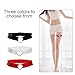 3 Pcs Garter Belts for Women, Adjustable Heart Lace Thigh Garter for Wedding Bride, Leg Garters Band for Women Parties(Black/Red/White)