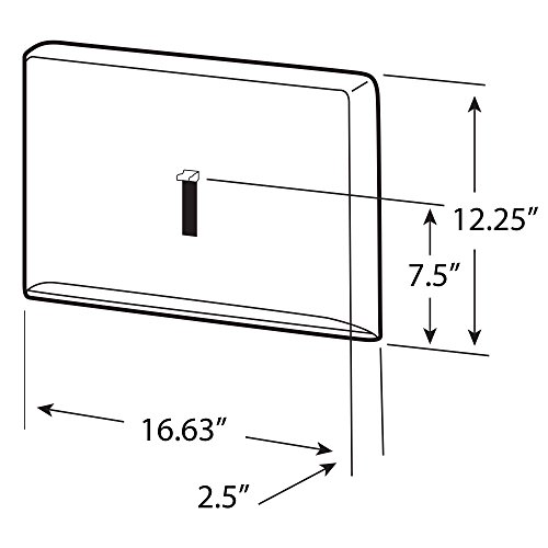 Scott Professional Restroom Paper Seat Cover Dispenser, Stainless (09512) - image 3