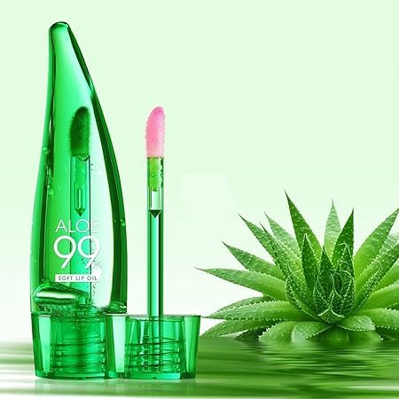 Aloe Vera Lip Oil, Moisturising Lip Treatment Gloss, Long Lasting Lip Balm for Women and Girls, 1 Pack-image-11