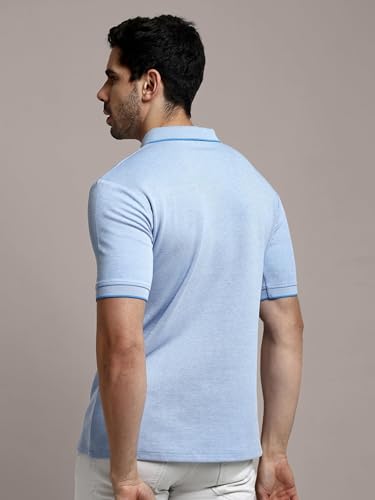 Image of GRECIILOOKS T-Shirt | Regular Fit Polo T-Shirt for Men | Plain T Shirt | Casual T Shirt for Men | Men's T Shirt | Stylish Men's T Shirts | Half Sleeve T Shirt