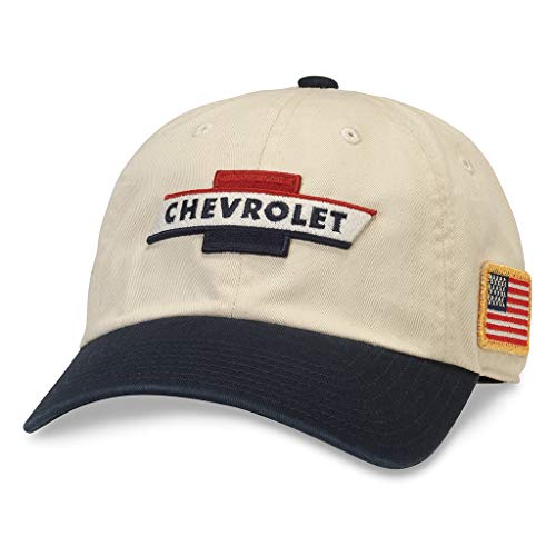 AMERICAN NEEDLE Chevrolet Chevy Patch Unisex Adjustable Buckle Strap Baseball Hat