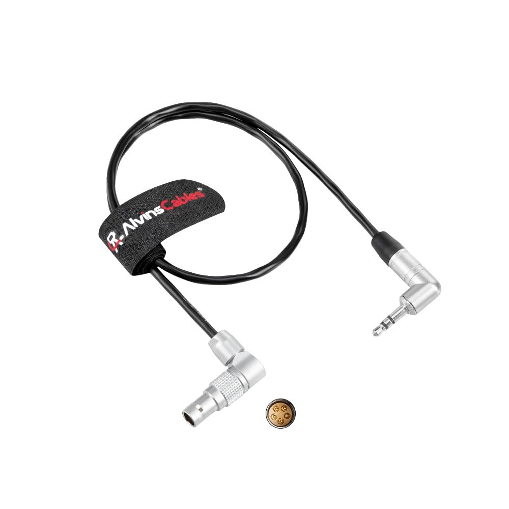 Alvin's Cables Tentacle Sync Cavo adattatore per Alexa Tentacle Timecode Generatore 3.5mm a Sound Devices 5 Pin Connettore