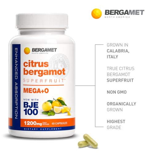 BergaMet Citrus Bergamot Supplement 1200mg