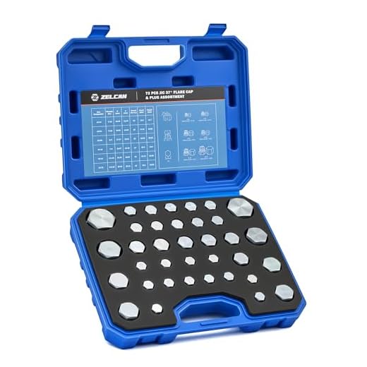 ZELCAN Hydraulic Fitting Cap and Plug Kit