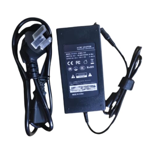 Adaptateur secteur 12V 6A avec câble de 2m pour appareils électroniques