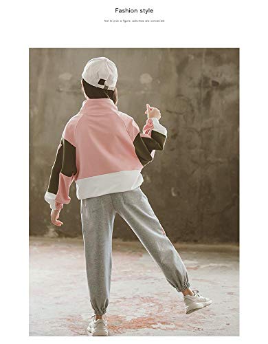 DDBAO 子供服 ジャージ 上下セット 女の子 2点セット シンプ
