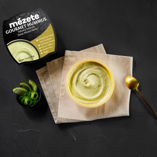 Mezete Zesty Za\'Atar Hummus, 215 GR - Thumbnail 4