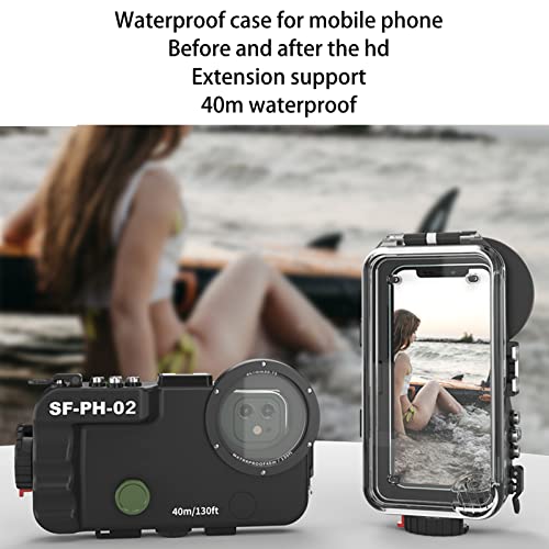 Funda impermeable para teléfono 12 pro ideal para hacer snorkel y buceo profundo 7