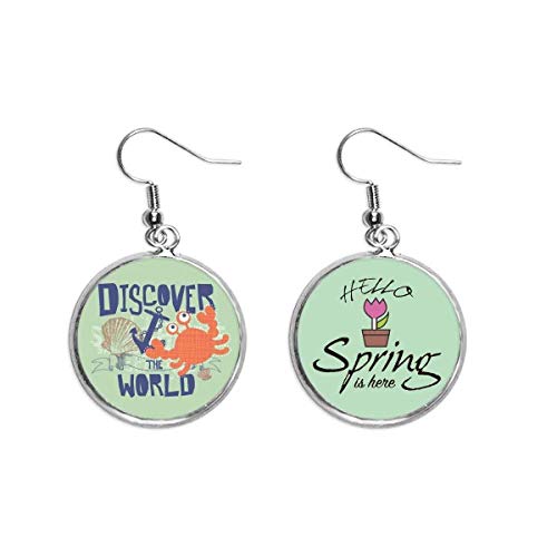 Joyas de cangrejo colgante decorativo marino el regalo ideal de primavera