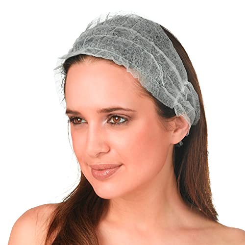 Bandeaux jetables (boîte 100) bandeau esthétique soin visage et protection cheveux