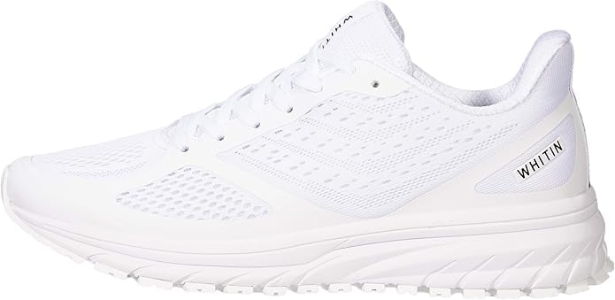 Image of Joomra Whitin Men's Supportive Running Shoes Cushioned Athletic Sneakers | Durable Rubber Outsole, Lace-up fit, Removable Insole, Reliable Traction for Jogging, Walking, Gym, Workouts, Training