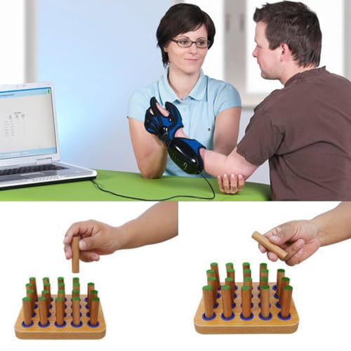 Tableau d'exercices avec les doigts contre la raideur et perte de force