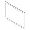 811988540 Refrigerator Freezer Door Gasket Genuine Original Equipment Manufacturer (OEM) Part
