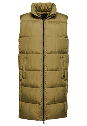 Superdry Studios Longline Quilted Gilet chaleco largo mujer contra el frío corporal urbano