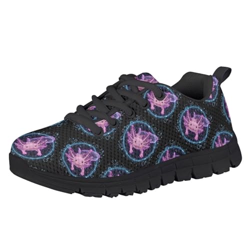 Yzaoxia Running Shoes for Kids Girls Athletic Walking Sneakers Mesh Barefoot Footwear Lightweight Trainers Size 11-Size 5