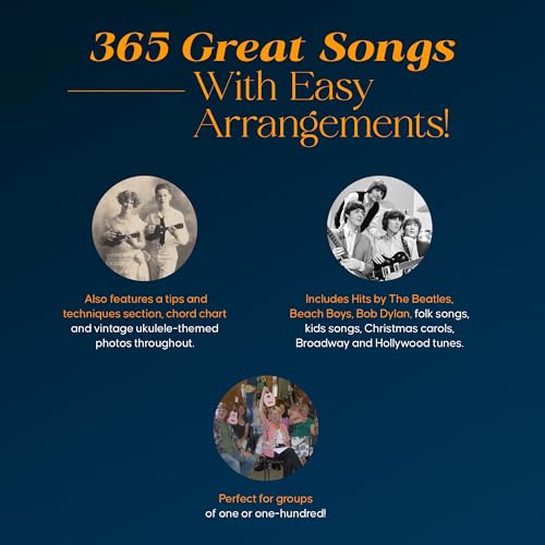 The Daily Ukulele: 365 Songs for Better Living (Jumpin’ Jim’s Ukulele Songbooks)