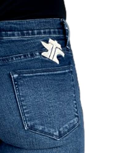 WOMENS TIN HAUL LOGO EMBROIDERY ABOVE BACK POCKET JEANS4