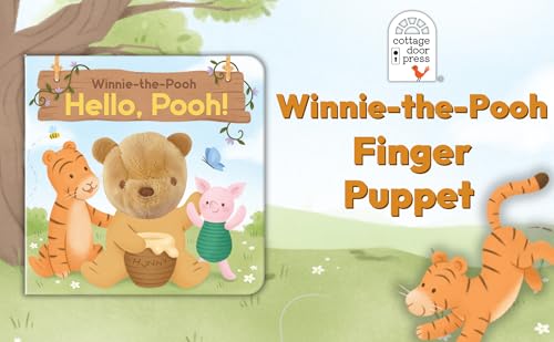 Image of Winnie-the-Pooh: Hello, Pooh! Finger Puppet Board Book for Babies and Toddlers
