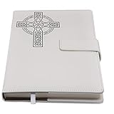 The Celtic Cross Journal | 5x8 Inches, 200 Lined Pages, Magnetic Clasp, Refillable | Diary, Cute Notebook Journal, Personal Journal for Women or Men