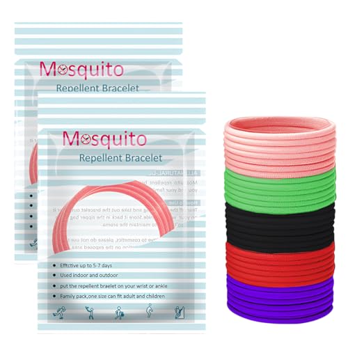 40 Stück Anti Laus Haargummi Set Mit Läusekamm Gegen Kopfläuse Buntes Elastisches Anti Läuse Haargummi Enthält Ätherische Öle Sicher Gesund Wirksam Läusemittel Kopfläuse