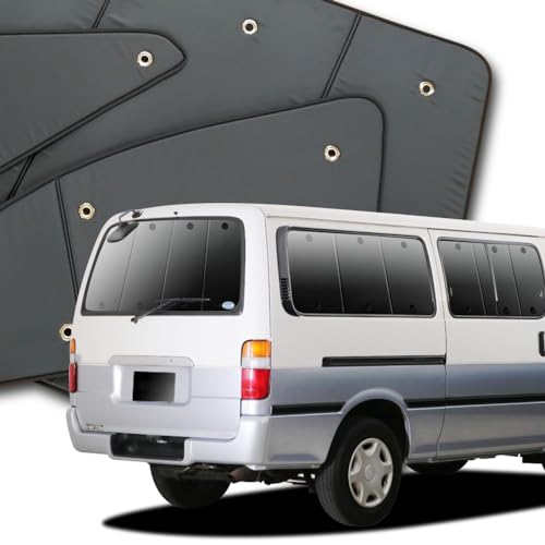 Amazon | 趣味職人 プライバシー サンシェード 車 ハイエース 100系 