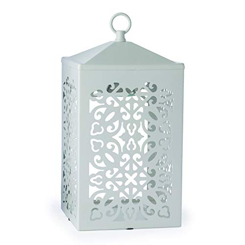 Candle Warmers SCROLL Laterne Kerzenwärmer für Duftkerzen im Glas weiß Cover