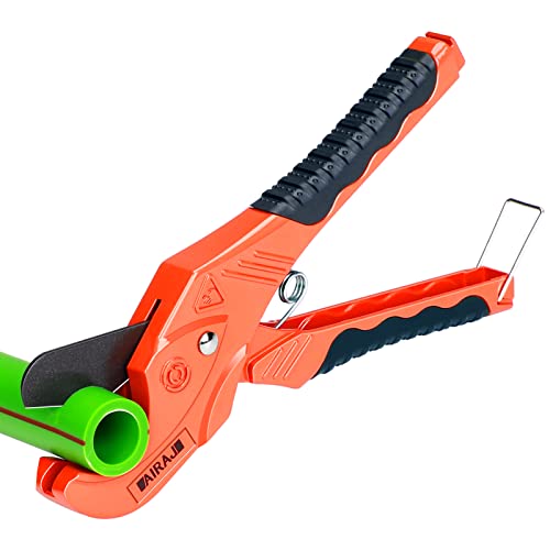 AIRAJ 0-33mm PVC-Rohrschneider Mini Rohrschneider SK-5 High Carbon Steel Geeignet für PVC/PE/PP/PEX/PPR Ideales Rohrschneider Kunststoffrohre