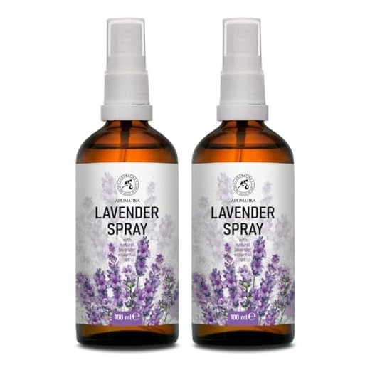 Spray Lavanda 2x100ml para Yoga - Almohada - Relajación - Sueño y Habitación - Efecto Relajante para Dormir con Aromaterapia