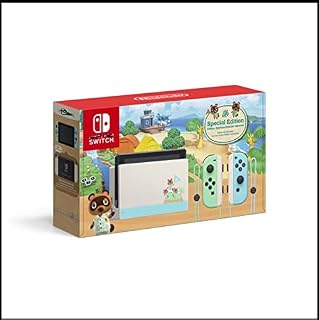 Switch Console, Animal Crossing: New Horizons Edition