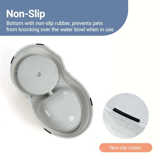 Pet Water Dispenser for Large Dogs and Multi-Pet, 3 Gallon Dog Water Bowl Dispenser, Basic Automatic Gravity Dog Cat Water Feeder, Large Capacity Pets Drinking Fountain, BPA-Free - Image 5