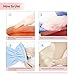 Charmyth Liners Hand or Foot Disposable Thermal Heated Mitt Liners Paraffin Bath Treatments Bags Plastic Liner Socks and Gloves for Hot Wax Therapy (100)